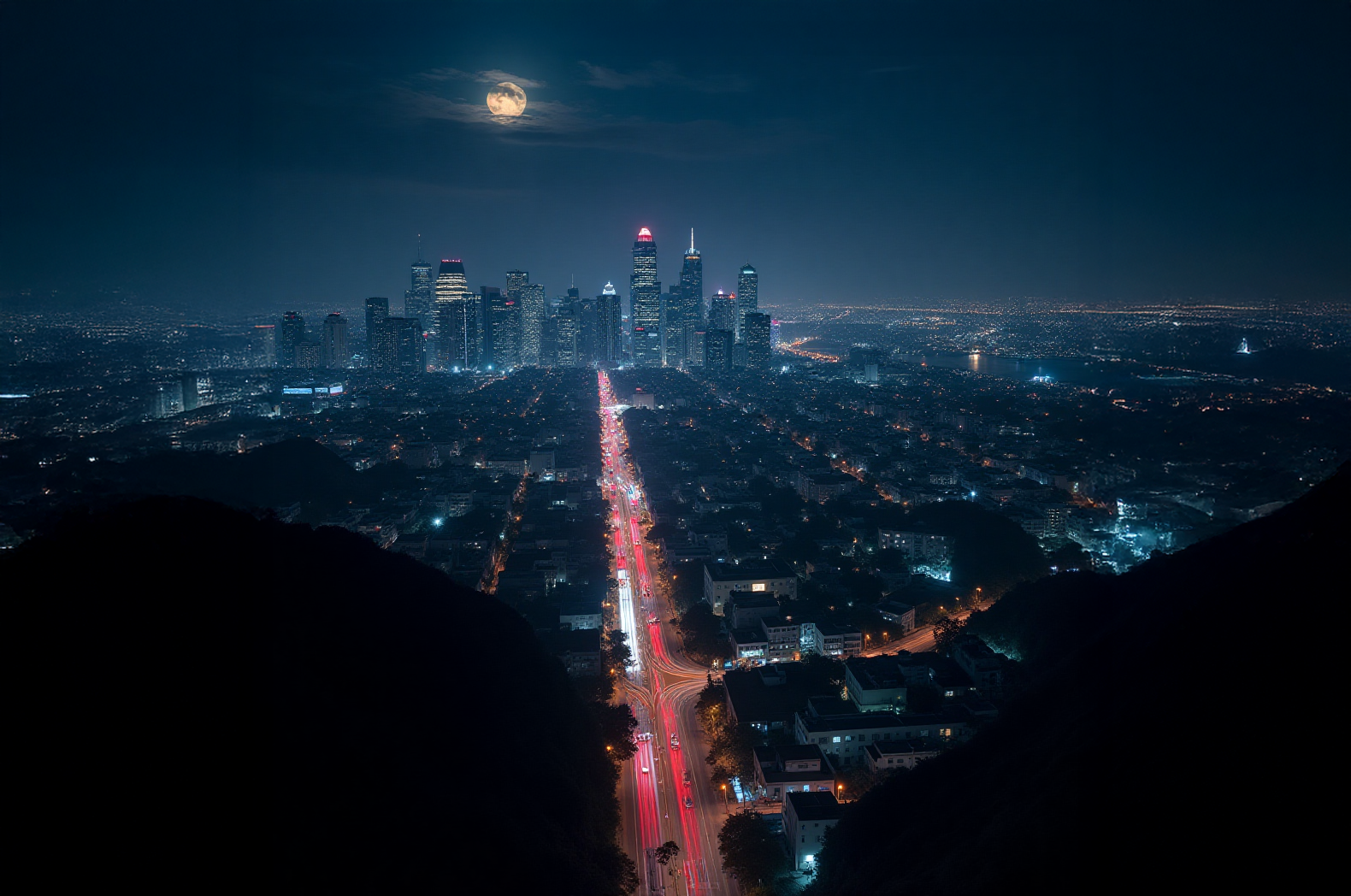 Night cityscape